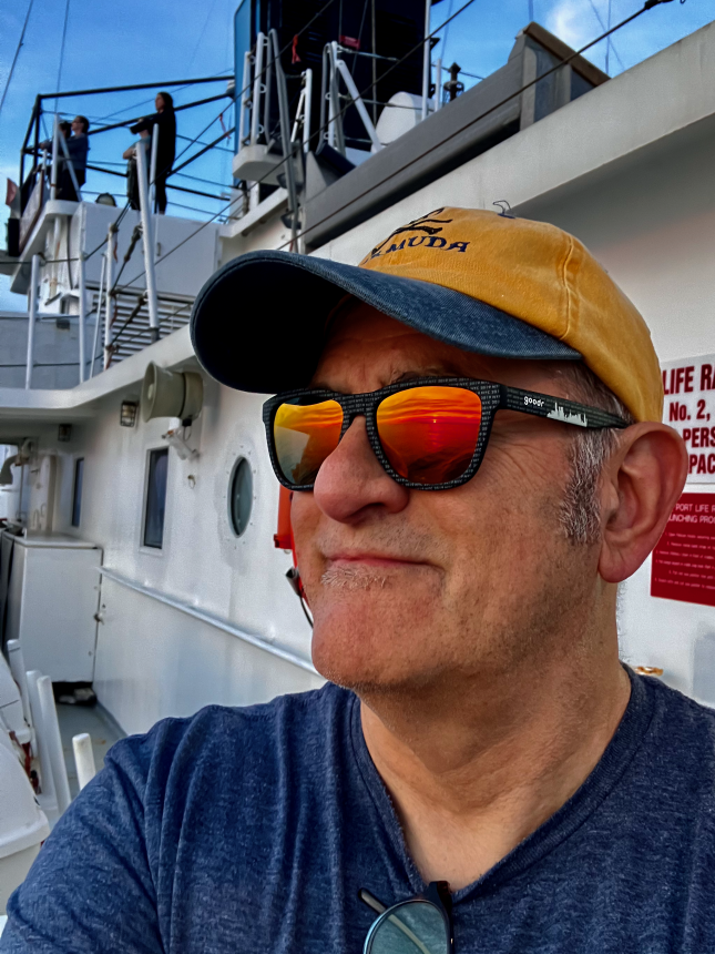 Bill on a Boat