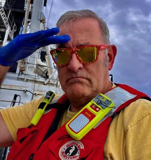 Bill on a Boat